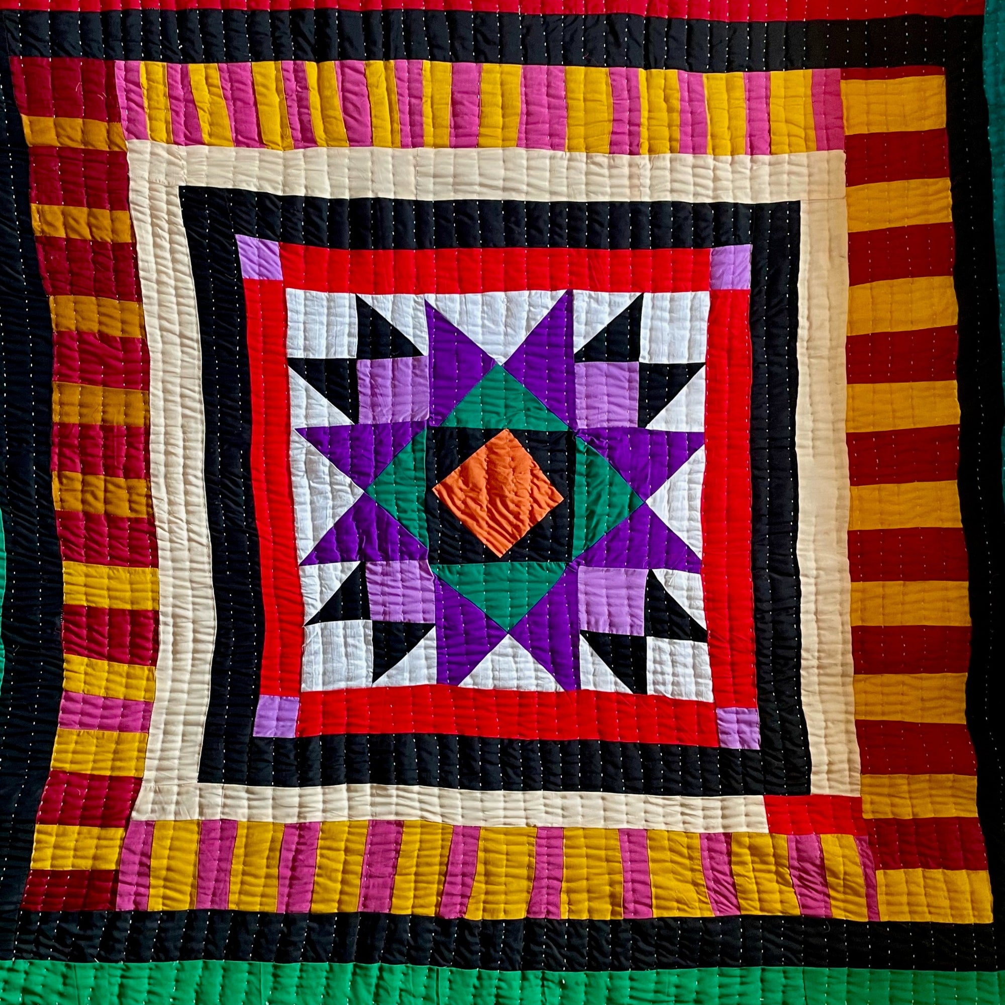 Fancy Quilt- New Star on the Horizon
