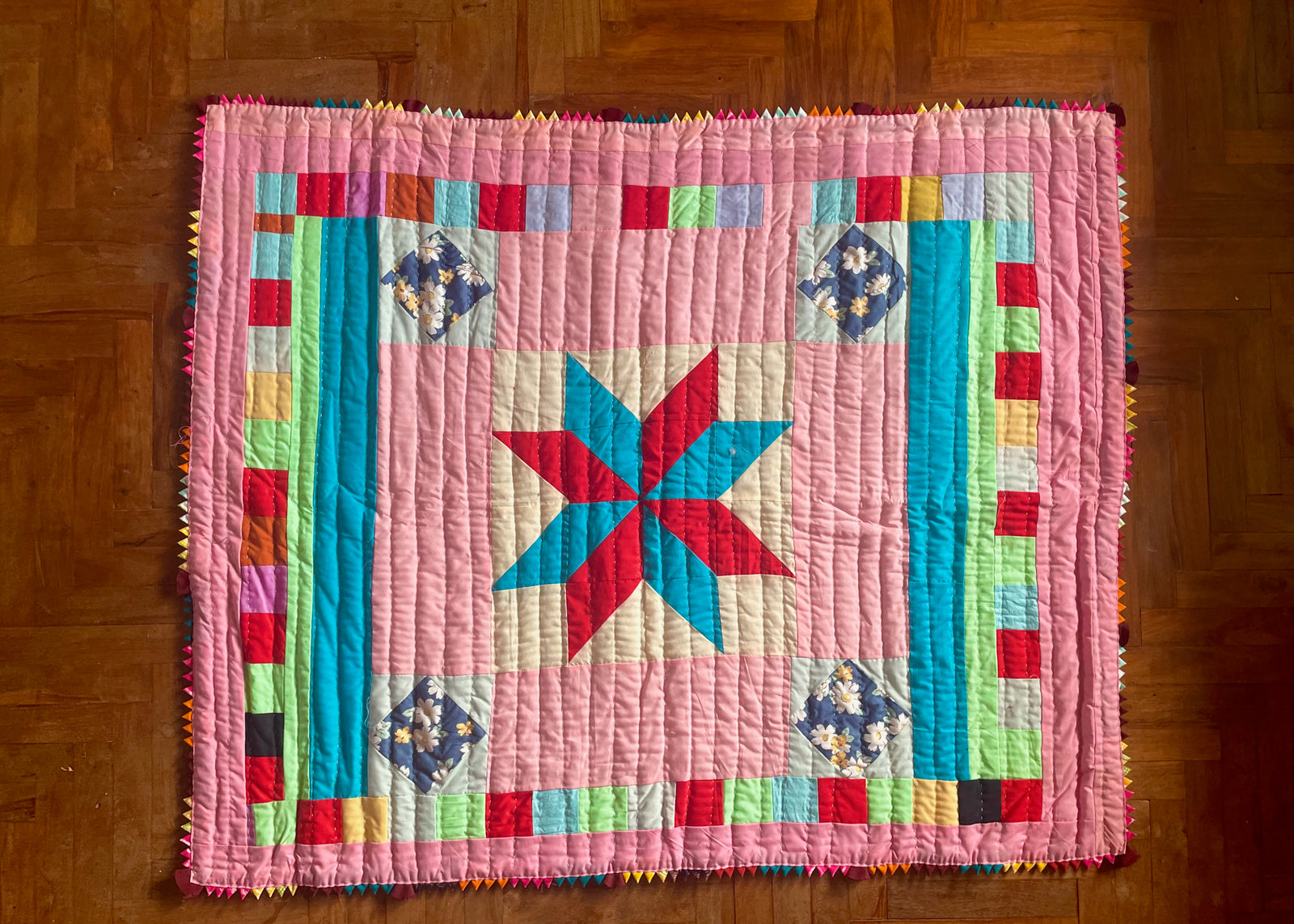 Baby Quilt- A Star Overhead