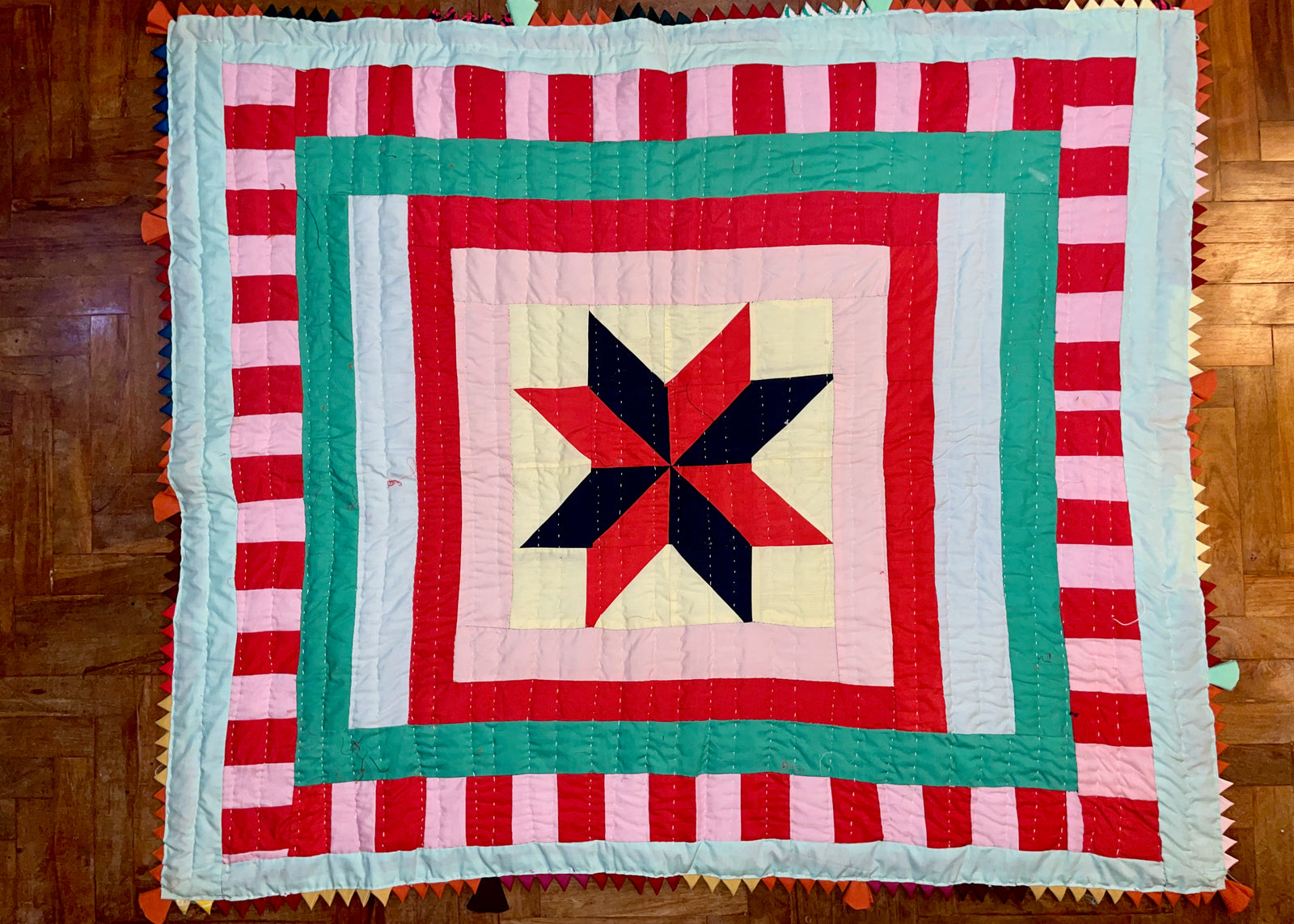 Baby Quilt- Super Star