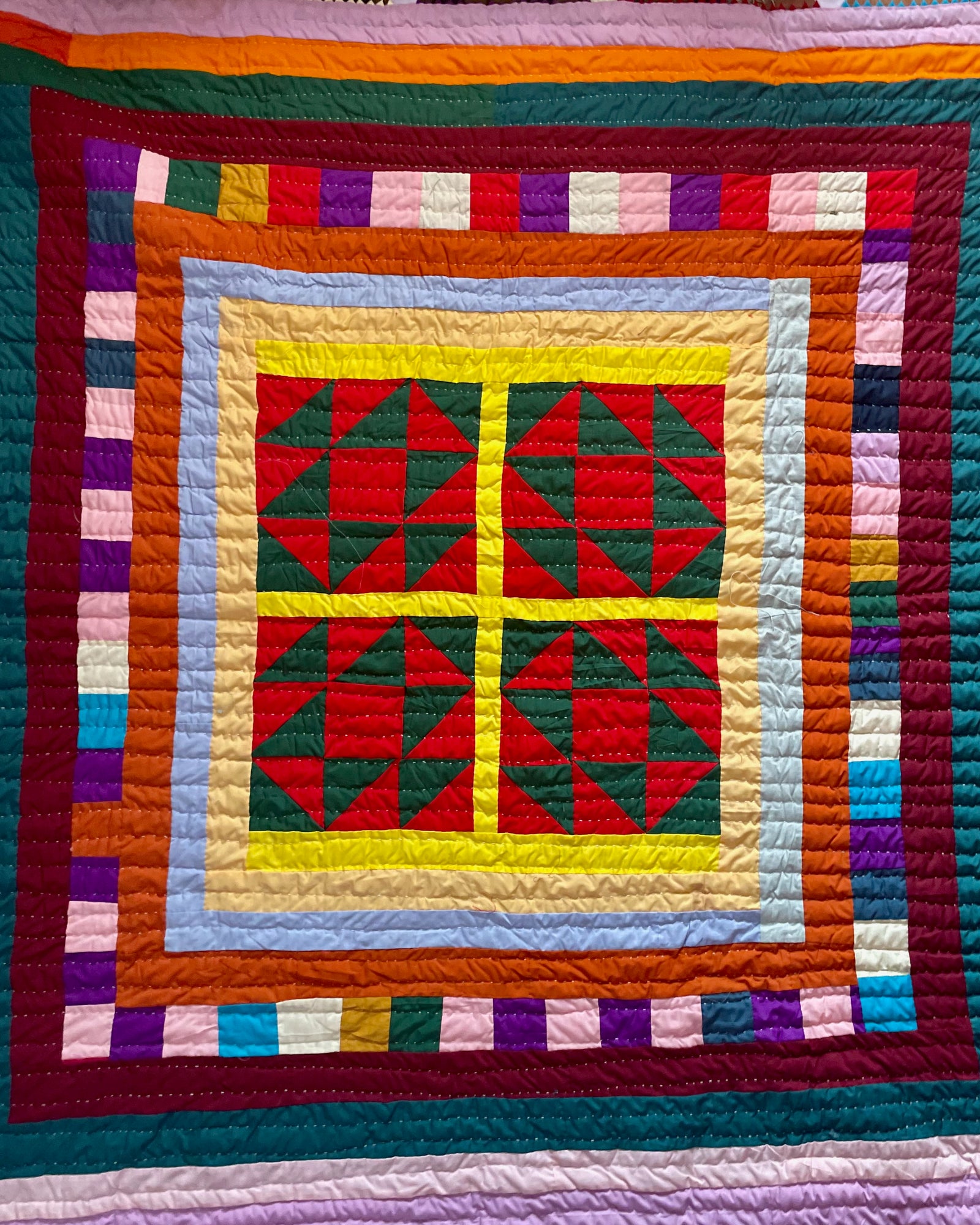 Fancy Quilt  - Bold Scatter Boxes