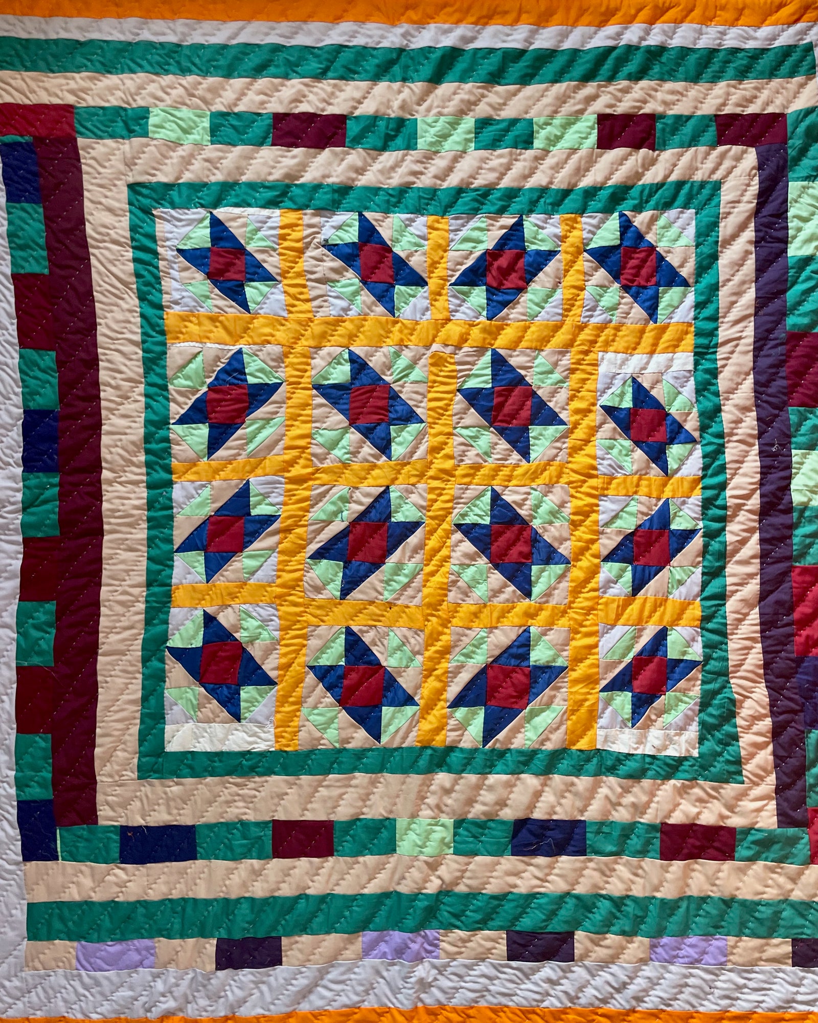 Fancy Quilt  - Fish In The River