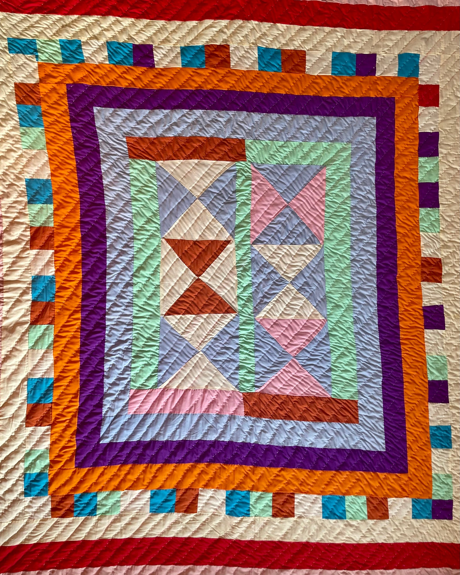 Fancy Quilt  - Pastel Time Pass