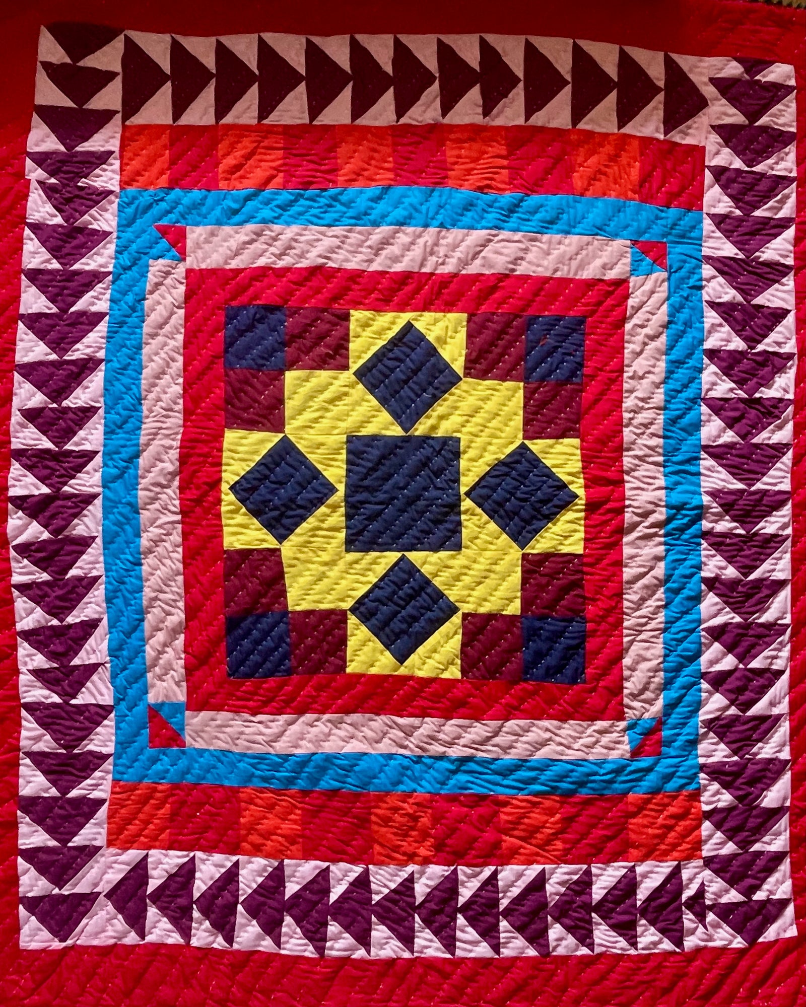 Fancy Quilt  - Happy Homes