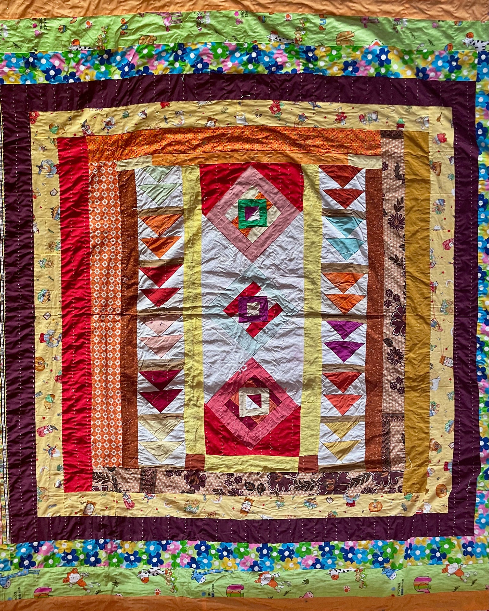 Classic Quilt - Flowers In The Desert